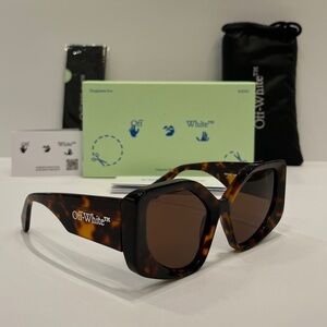 OFF-WHITE OER1062 6064 Tortoise Sunglasses, 100% AUTHENTIC